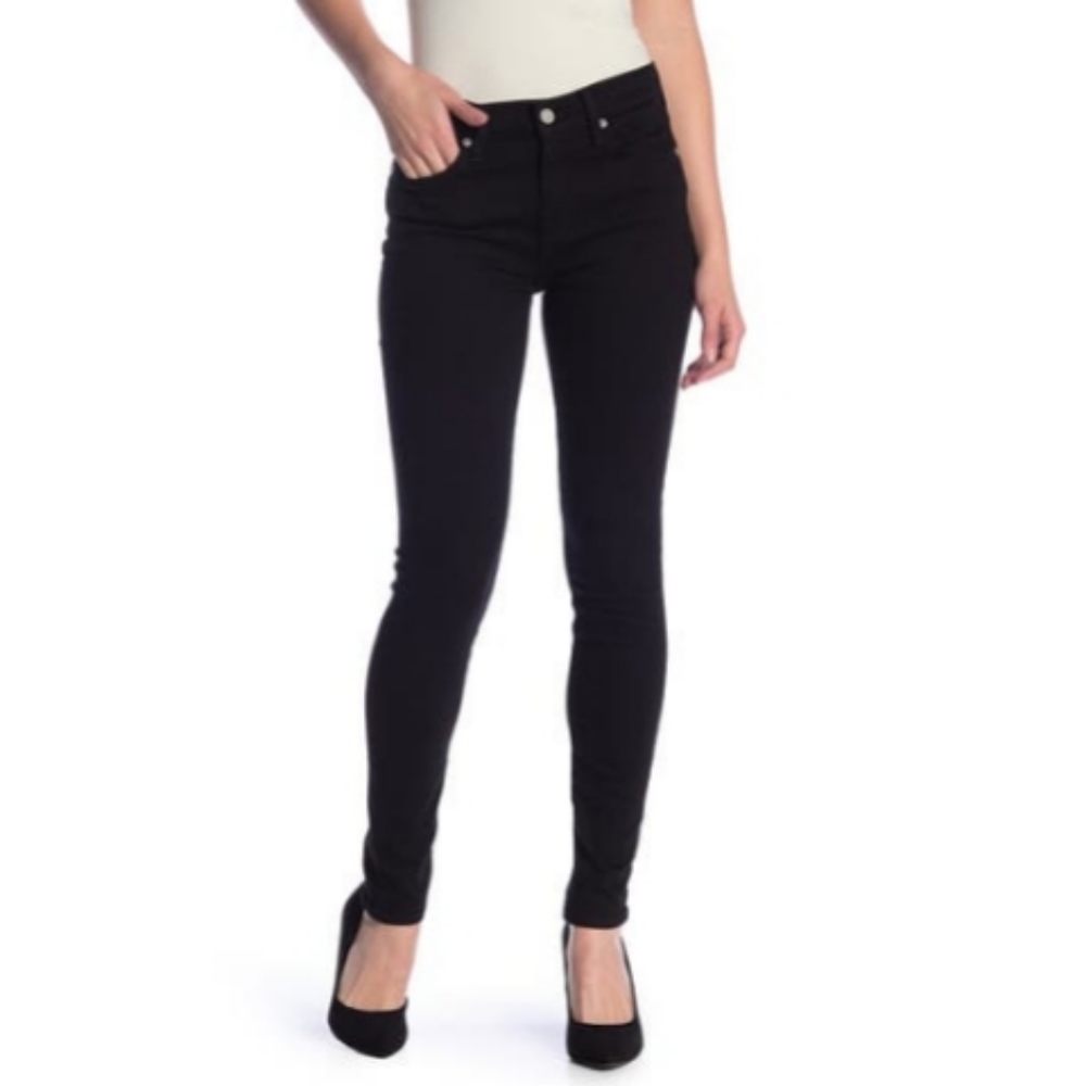 7 for All Mankind Black the Skinny Jeans